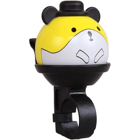 Cykelklocka Mini Cykelklocka Cykelstyre Varning för Barn Pojkar Flickor Barn Cykelklocka Signal Ringklocka, Gul Råtta