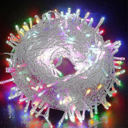 50m 100m 200m 300m 500m Julebelysning LED Lyslenke Utendørs - WELLNGS Multicolor Multicolor_yux