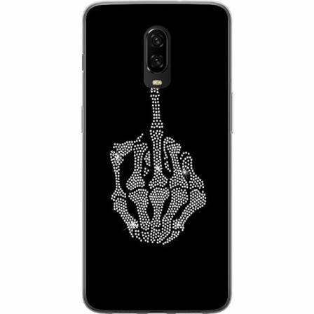 Oneplus 6t Mjukt Skal - Fuck You Bling