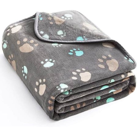 Super blødt, varmt og fluffy tæppe til kæledyr Hundetæppe Kattentæppe Fleecetæppe/Sove tæppe til dyr Sengetæppe til hundeseng sofa og divan