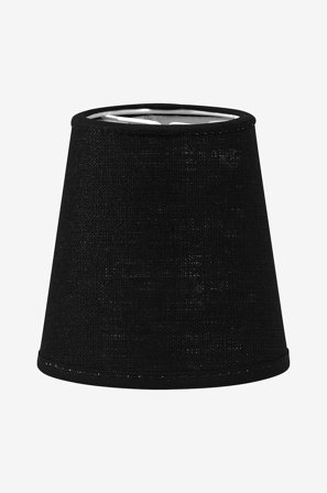 PR Home - Lampeskærm Queen Franza 10 cm - Sort - Lampeskærme - Fra Homeroom