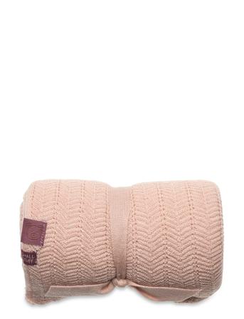 Baby Blanket, Fishb Merino Wool, Soft Rose Home Sleep Time Blankets & Quilts Vaaleanpunainen Smallstuff