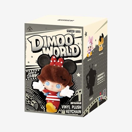 Pop Mart DIMOO WORLD × DISNEY Series Vinyl Plush Keychain Blind Box