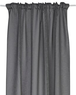 Yhdistelmänauhaverho Mira yksivärinen 2 kpl Harmaa