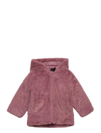 Nmfmarry Faux Fur Jacket Pb Pink Name It