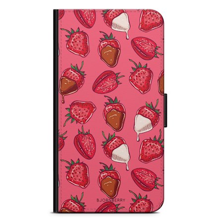 Bjornberry Plånboksfodral iPhone 11 Pro - Jordgubbschoklad