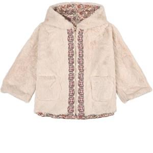 Kids - Louise Misha Felvet Reversible Faux Fur Coat Cream Savage Garden 4 Years - Coats and jackets - 4 years - Cream - Mädchen