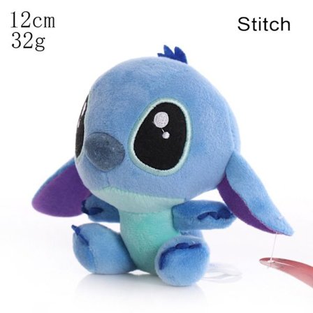 Lilo & Stitch Myk Stoffdyr, Myk Bomullsdukke 12CM STITCH