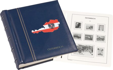Østrig - SF frimärksalbum 1850-1938 - Classic design - Leuchtturm