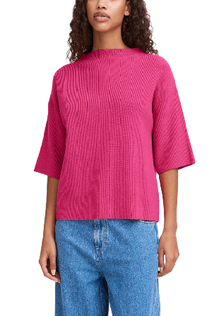 ICHI IHBOSTON Pullover Tröjor Dam Blå XL