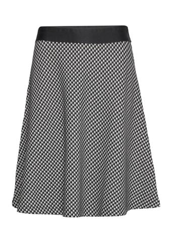 Daria Dogtooth Knälång Kjol Multi/mönstrad Jumperfabriken