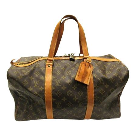 Louis Vuitton Vintage, Weekend Bags Bruin, unisex, Maat:ONE Size
