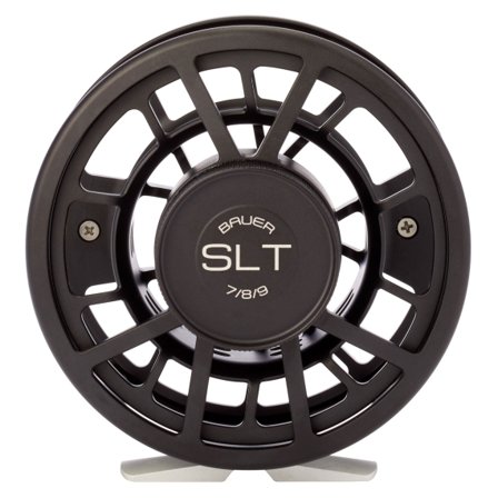 Bauer SLT Fly Reel - Black & Silver #7/8/9