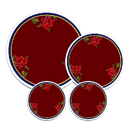 Spishällsskydd (4 delar x 2) Berry + Berry