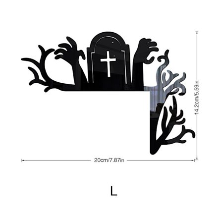 Akryl spegelklistermärke Ramdekor - high quality