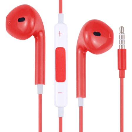 EarPods trådbundna hörlurar med trådbunden kontroll och mikrofon