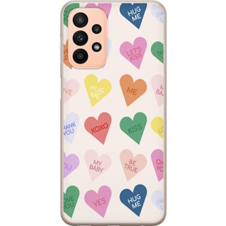 Kompatibelt Mobilskal till Samsung Samsung Galaxy A23 CandyHearts