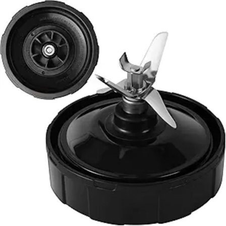 6-Fin Ninja Blender Blade Udskiftningsdele Hun-finner Blade Kompatibel med Ninja Auto iQ BL450 Blendere
