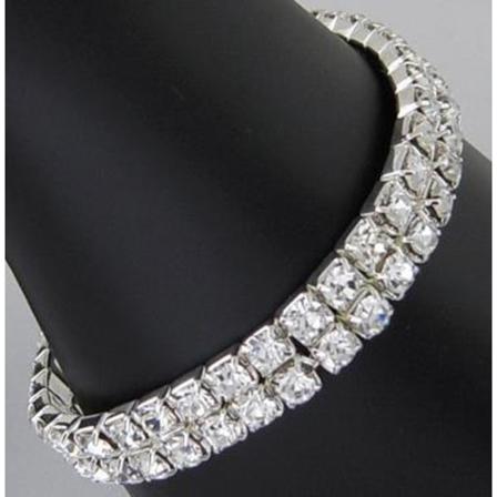 Strassarmband, 2-radigt
