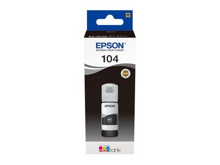 EPSON EcoTank bläckflaska 104 C13T00P140, 70 ml, svart - Lyreco - Toner och bläck - Bläckpatroner - Bläckpatroner Epson