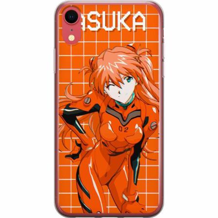 Apple Iphone Xr Genomskinligt Skal Asuka Evangelion