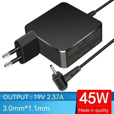 Lader - 45W 19V 2.37A 3.0*1.1Mm AC-adapter for Acer Aspire R3-471T, R13 R7-371T