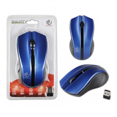 Trådlös Mus Rebeltec GALAXY - Blå