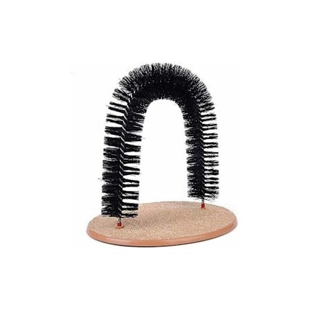 Grooming katt självskötsel katt leksak båge katt massager, katt klia, skrapa, flexibel katt massage båge, självskötsel, man, kosmetolog leksak, mycket