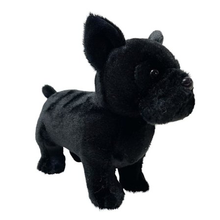 Söt Bulldog Plyschleksak Fylld Kudde Kreativ Söt Simulering Fylld Leksak För Barn Födelsedag Thanksgiving Gåvor