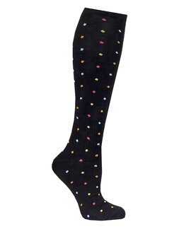 Stödknästrumpa Svart - 41/45 - Zent