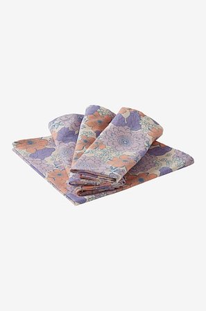 Jotex - Serwetka, 4 Szt. Fioletowe piwonie - PEONY - Kup Serwetki firmy Jotex