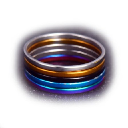 Rostfritt stål ring 5-IN-1