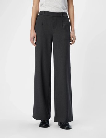 Object Objlisa Wide Pant Noos - Grey - 42