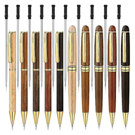 10 stk. Pen Kits til Trædrejning Pen Drejning Kit Pen Fremstilling Kit Pen Drejning Forbrugsvarer Træarbejde Bal