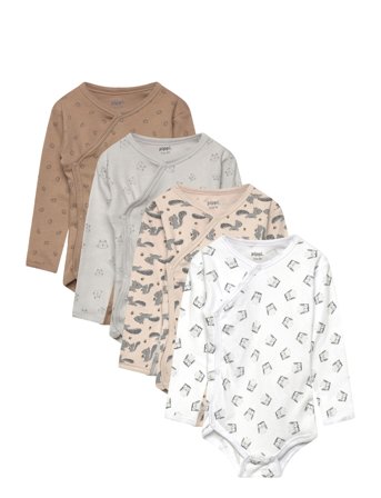 Pippi Body Wrap Ao-Printed (4-Pack) - Brown - 74