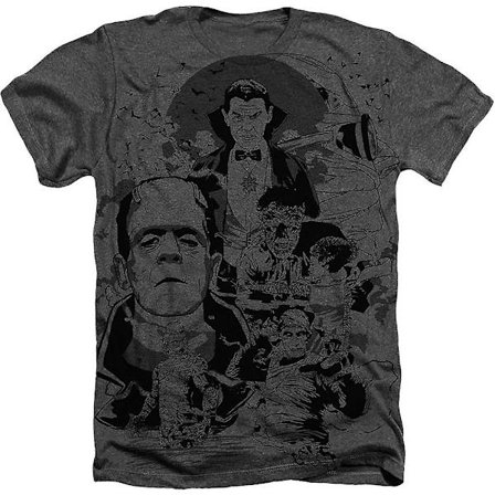 Print Collage Universal Monsters T-shirt