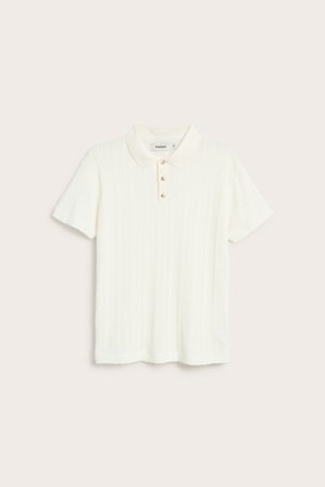 Kappahl | Mönsterstickad tröja | Offwhite