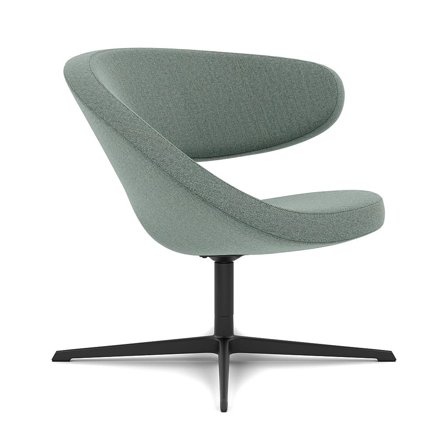 Varier Furniture Peel Club - Green Wool - Black base