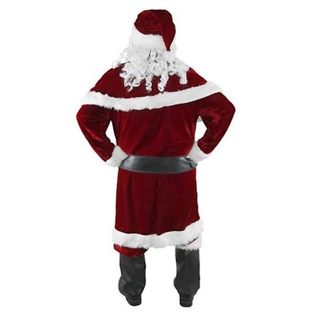 Herr Juldräkt Set Jul Deluxe Sammet