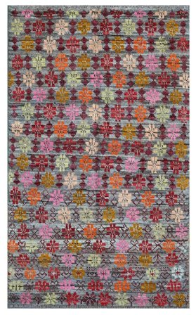 Berber Colourful Rug 85X145 Wool