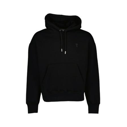 Ami Paris Hoodies , Zwart , unisex , Maat: L