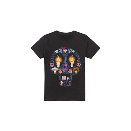Coco Herr Día de los Muertos Ernesto Miguel Hector Dödskalle T-shirt L