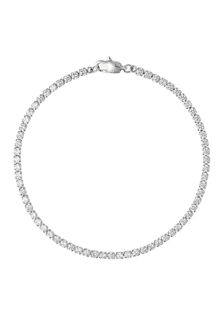 Mockberg Shiny Steel Medium Bracelet Smycken & klockor Dam Silver