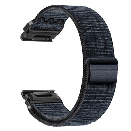 Garmin Fenix 8/567X Pro Armband - Ventilerande Nylon Klockarmband med Snabb Fäste
