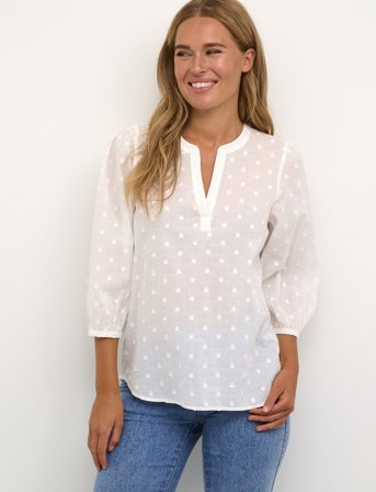 Kaffe Kajollia Blouse - White - 34
