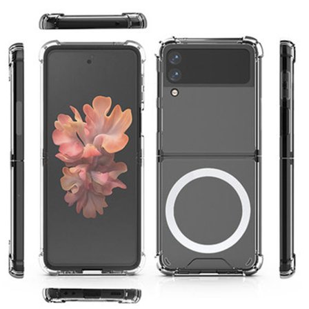 Smart Stlikonskal med Magnet - Samsung Galaxy Z Flip 4