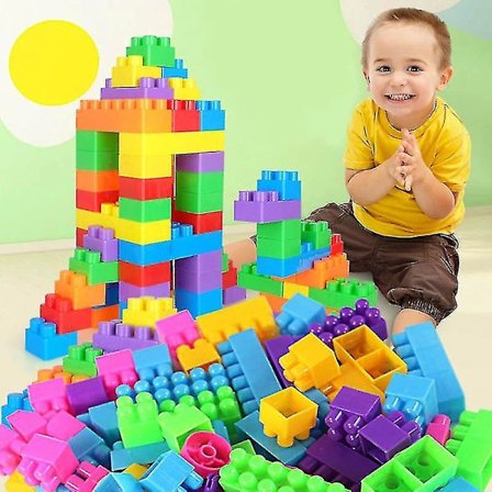 Klassiske Byggeklodser Stort Byggesæt til Alle Aldre, Drenge & Piger, Fødselsdag 250 stk