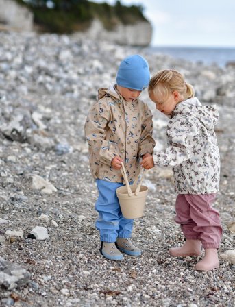 mikk-line Pu Rain Set Magic Rec W. Susp 104 - Beige - 80