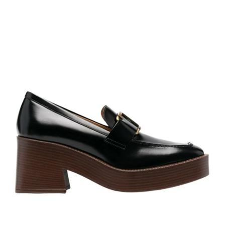 Tod's - Loafers - Svart - Dam - Storlek: 36 Eu, Dam, Storlek: 36 EU