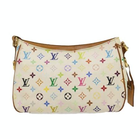 Louis Vuitton Vintage, Pre-owned Shoulder Bags Wit, Dames, Maat:ONE Size,Canvas